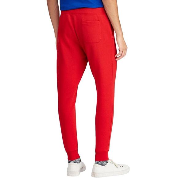 NWT Polo Ralph Lauren Men’s Double Knit Jogger Pants RL2000 Red Size M - Picture 5 of 5